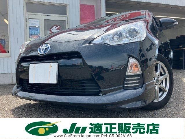 toyota aqua 2012 -TOYOTA 【新潟 501ﾀ1460】--AQUA NHP10--214117---TOYOTA 【新潟 501ﾀ1460】--AQUA NHP10--214117- image 1