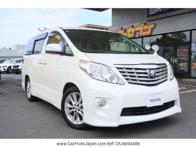 toyota alphard 2009 -TOYOTA--Alphard DBA-ANH20W--ANH20-8055900---TOYOTA--Alphard DBA-ANH20W--ANH20-8055900- image 1