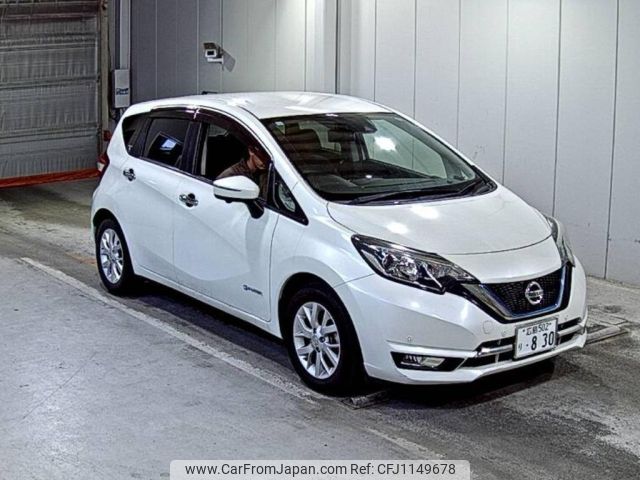 nissan note 2017 -NISSAN 【広島 502り830】--Note HE12-134499---NISSAN 【広島 502り830】--Note HE12-134499- image 1