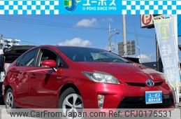 toyota prius 2013 CARSENSOR_JP_AU5935666195