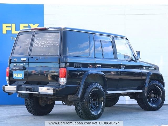 toyota land-cruiser-prado 1993 -TOYOTA--Land Cruiser Prado Y-KZJ78W--KZJ78-0005975---TOYOTA--Land Cruiser Prado Y-KZJ78W--KZJ78-0005975- image 2