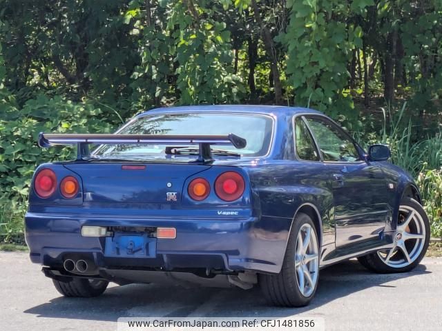 nissan skyline 1999 quick_quick_GF-BNR34_003338 image 2