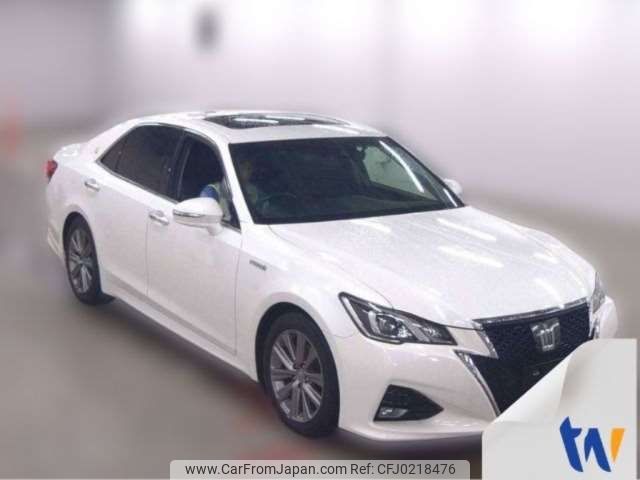 toyota crown 2017 -TOYOTA--Crown DBA-AWS210--AWS210-6128384---TOYOTA--Crown DBA-AWS210--AWS210-6128384- image 1