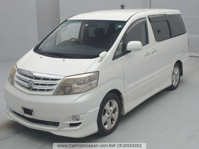 toyota alphard 2008 -TOYOTA--Alphard DBA-ANH10W--ANH10-0195803---TOYOTA--Alphard DBA-ANH10W--ANH10-0195803- image 1