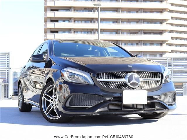 mercedes-benz a-class 2017 -MERCEDES-BENZ--Benz A Class DBA-176042--WDD1760422V198312---MERCEDES-BENZ--Benz A Class DBA-176042--WDD1760422V198312- image 1