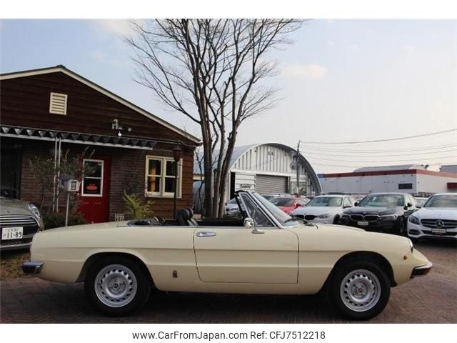 alfa-romeo spider 1982 -ALFA ROMEO--Alfa Romeo Spider fumei--AR115350004807---ALFA ROMEO--Alfa Romeo Spider fumei--AR115350004807- image 2