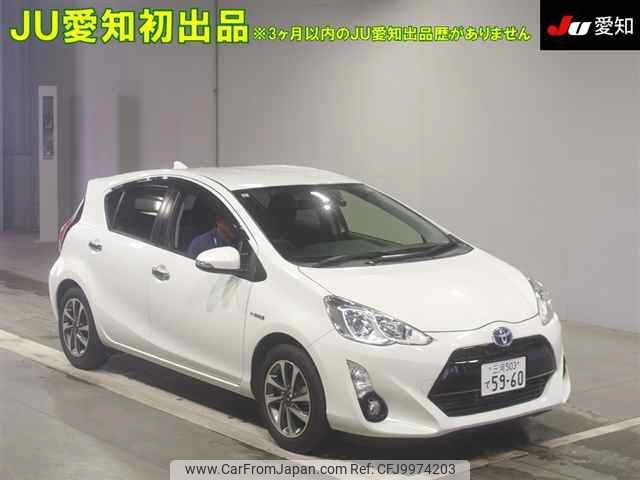 toyota aqua 2017 -TOYOTA 【三河 503ﾃ5960】--AQUA NHP10--6598081---TOYOTA 【三河 503ﾃ5960】--AQUA NHP10--6598081- image 1