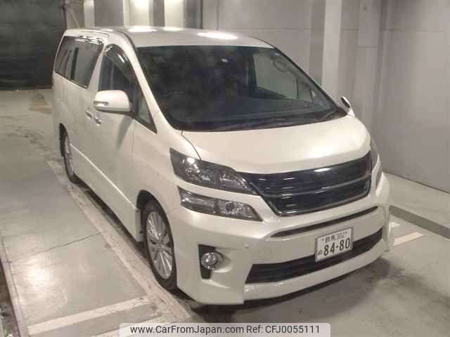 toyota vellfire 2011 -TOYOTA 【群馬 302ﾇ8480】--Vellfire ANH20W-8195731---TOYOTA 【群馬 302ﾇ8480】--Vellfire ANH20W-8195731- image 1