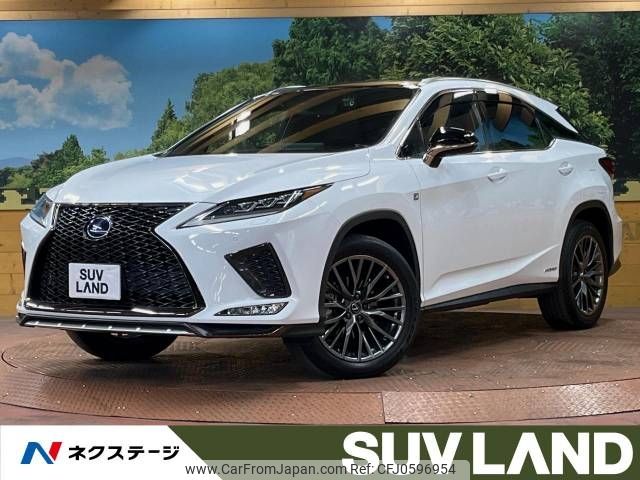 lexus rx 2021 -LEXUS--Lexus RX 6AA-GYL25W--GYL25-0026128---LEXUS--Lexus RX 6AA-GYL25W--GYL25-0026128- image 1