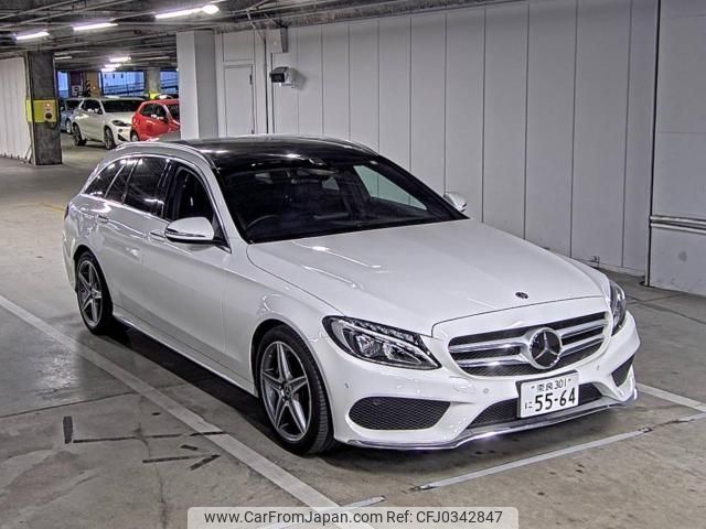 mercedes-benz c-class-station-wagon 2018 -MERCEDES-BENZ--Benz C Class Wagon WDD2052402F698187---MERCEDES-BENZ--Benz C Class Wagon WDD2052402F698187- image 1