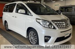 toyota alphard 2013 -TOYOTA--Alphard DBA-ANH20W--ANH20-8301291---TOYOTA--Alphard DBA-ANH20W--ANH20-8301291-