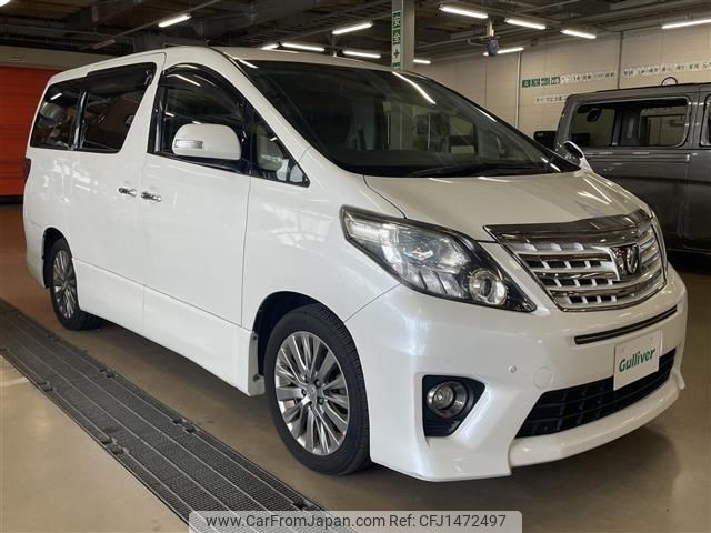 toyota alphard 2013 -TOYOTA--Alphard DBA-ANH20W--ANH20-8301291---TOYOTA--Alphard DBA-ANH20W--ANH20-8301291- image 1