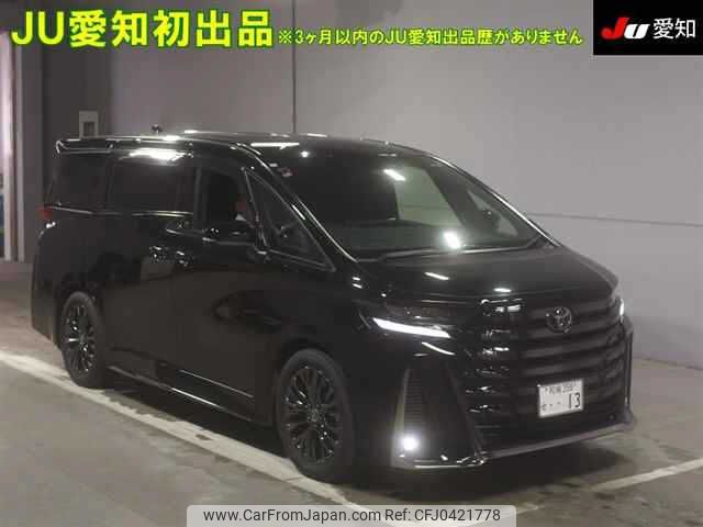 toyota vellfire 2024 -TOYOTA 【和泉 358ｾ13】--Vellfire TAHA40W-0005211---TOYOTA 【和泉 358ｾ13】--Vellfire TAHA40W-0005211- image 1