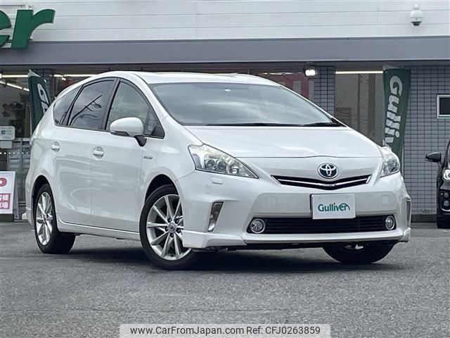 toyota prius-α 2012 -TOYOTA--Prius α DAA-ZVW41W--ZVW41-3141287---TOYOTA--Prius α DAA-ZVW41W--ZVW41-3141287- image 1