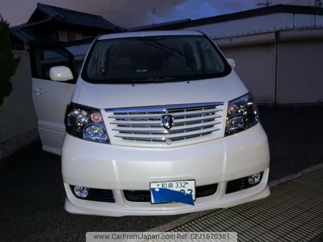 toyota alphard 2003 CFJ1670361 image 1