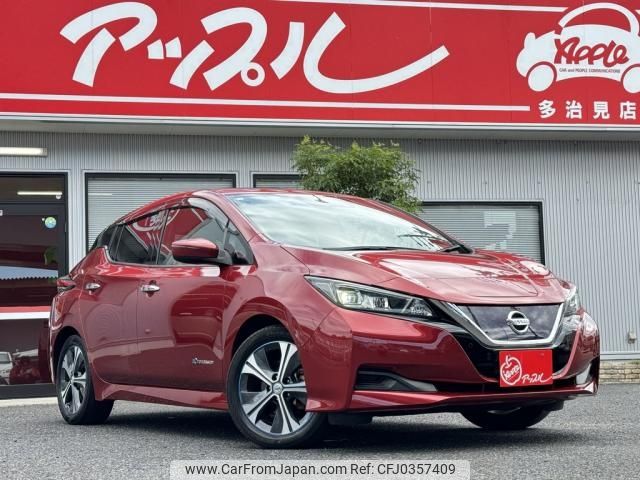 nissan leaf 2018 -NISSAN--Leaf ZAA-ZE1--035992---NISSAN--Leaf ZAA-ZE1--035992- image 2