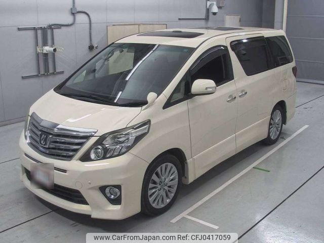 toyota alphard 2013 -TOYOTA--Alphard GGH20W-8081983---TOYOTA--Alphard GGH20W-8081983- image 1