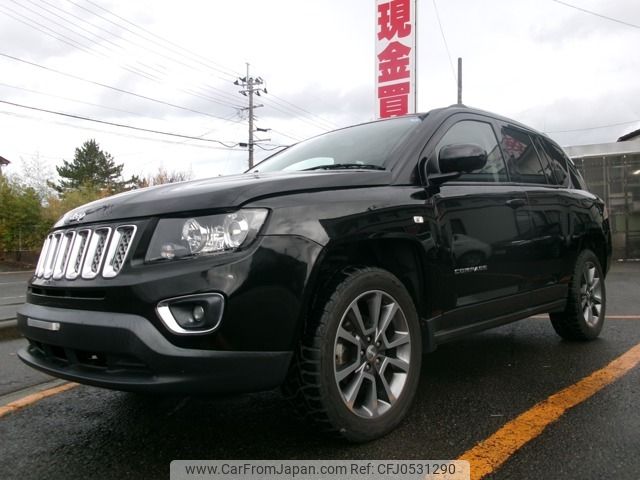 jeep compass 2013 -CHRYSLER--Jeep Compass ABA-MK4924--1C4NJDDB6ED576715---CHRYSLER--Jeep Compass ABA-MK4924--1C4NJDDB6ED576715- image 1