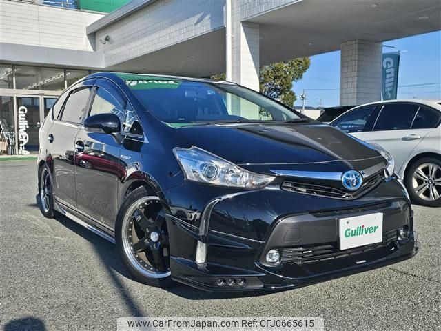 toyota prius-α 2015 -TOYOTA--Prius α DAA-ZVW41W--ZVW41-3371941---TOYOTA--Prius α DAA-ZVW41W--ZVW41-3371941- image 1