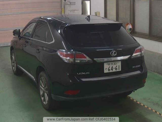 lexus rx 2014 -LEXUS 【新潟 301ﾔ6461】--Lexus RX GGL10W-2421006---LEXUS 【新潟 301ﾔ6461】--Lexus RX GGL10W-2421006- image 2