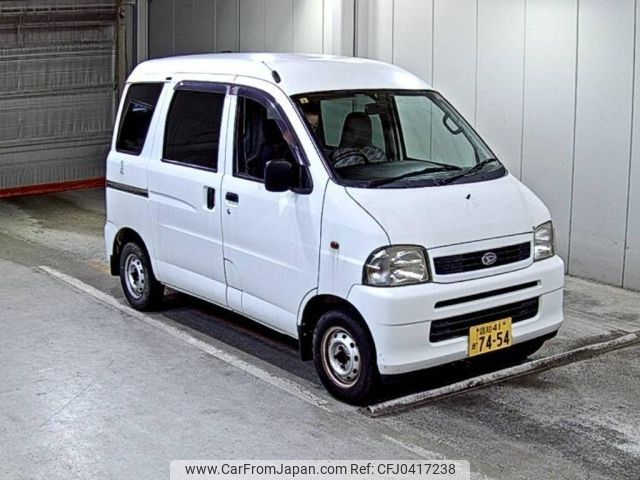 daihatsu hijet-van 2001 -DAIHATSU 【高知 41か7454】--Hijet Van S200V-0070334---DAIHATSU 【高知 41か7454】--Hijet Van S200V-0070334- image 1