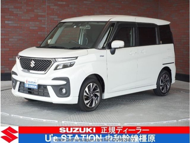 suzuki solio 2021 -SUZUKI--Solio 5AA-MA37S--MA37S-614968---SUZUKI--Solio 5AA-MA37S--MA37S-614968- image 1