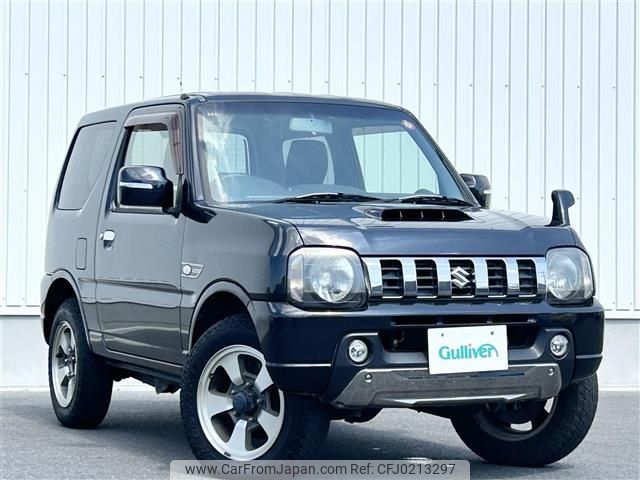 suzuki jimny 2014 -SUZUKI--Jimny ABA-JB23W--JB23W-734593---SUZUKI--Jimny ABA-JB23W--JB23W-734593- image 1