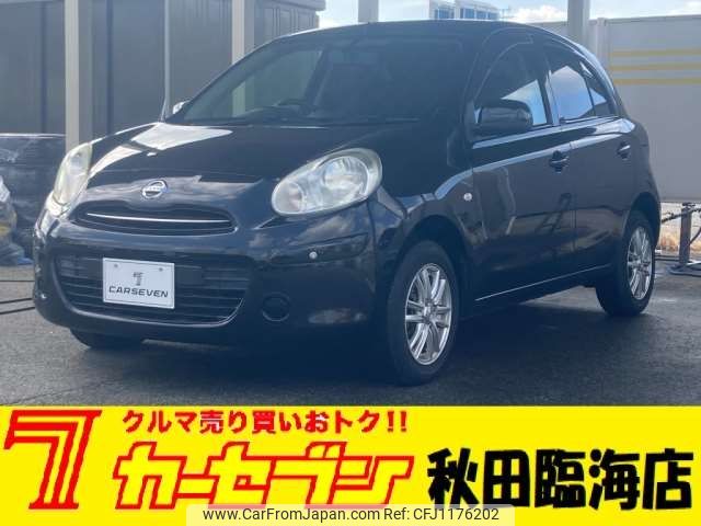 nissan march 2013 -NISSAN 【札幌 536ﾄ 823】--March DBA-NK13--NK13-009070---NISSAN 【札幌 536ﾄ 823】--March DBA-NK13--NK13-009070- image 1