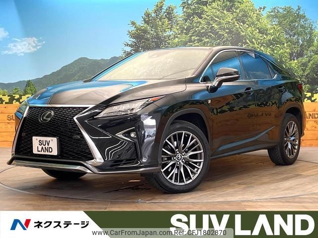 lexus rx 2016 CFJ1802870 image 1