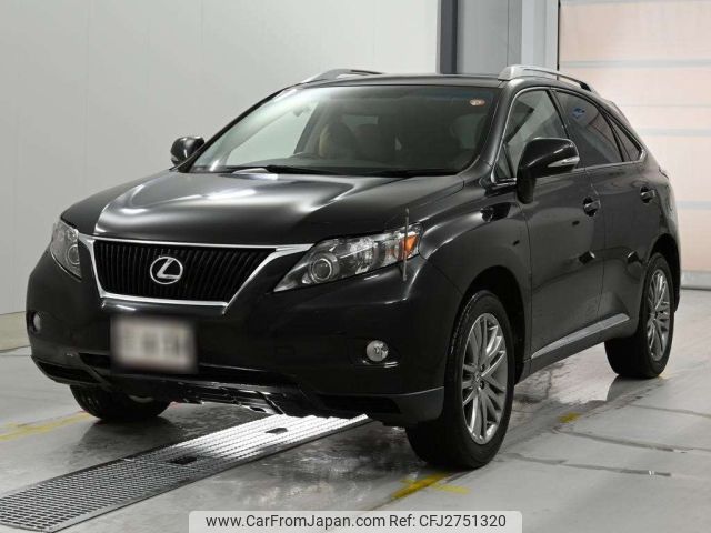 2011 Lexus Rx AGL10W - Car Price $5,745