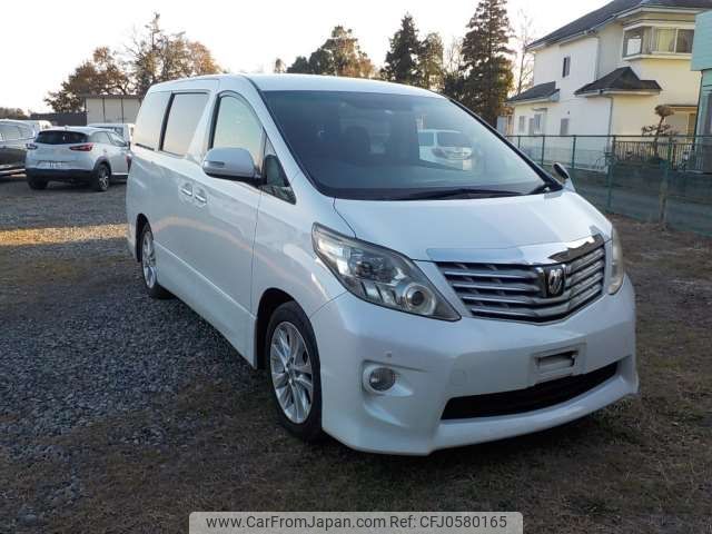 toyota alphard 2008 -TOYOTA--Alphard DBA-ANH20W--ANH20-8009909---TOYOTA--Alphard DBA-ANH20W--ANH20-8009909- image 1