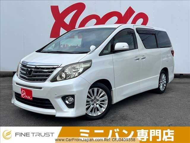 toyota alphard 2012 -TOYOTA--Alphard DBA-ANH20W--ANH20-8214430---TOYOTA--Alphard DBA-ANH20W--ANH20-8214430- image 1