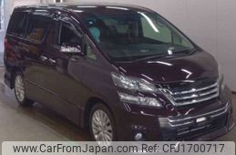 toyota vellfire 2012 CFJ1700717