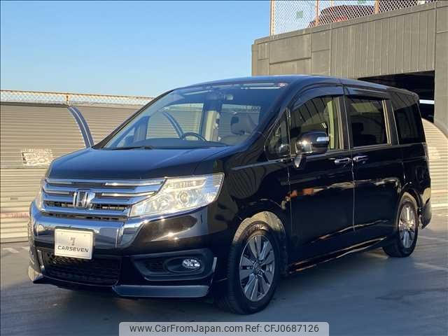 honda stepwagon 2014 -HONDA--Stepwgn DBA-RK5--RK5-1424049---HONDA--Stepwgn DBA-RK5--RK5-1424049- image 1