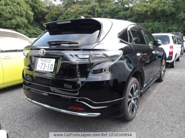 toyota harrier 2016 -TOYOTA 【名古屋 332ﾌ7310】--Harrier DBA-ZSU60W--ZSU60W-0080223---TOYOTA 【名古屋 332ﾌ7310】--Harrier DBA-ZSU60W--ZSU60W-0080223- image 2