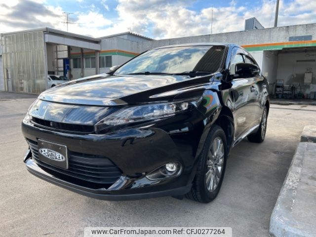 toyota harrier 2016 -TOYOTA 【名変中 】--Harrier ZSU65W--0018606---TOYOTA 【名変中 】--Harrier ZSU65W--0018606- image 1