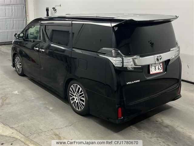 toyota vellfire 2017 CFJ1780670 image 2