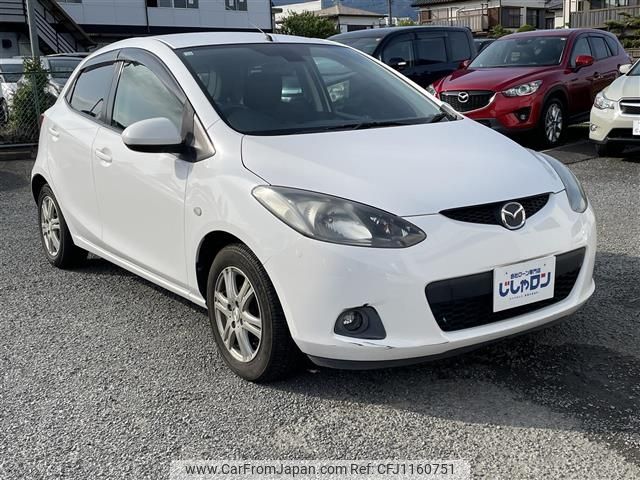 mazda demio 2008 -MAZDA--Demio DBA-DE3FS--DE3FS-163338---MAZDA--Demio DBA-DE3FS--DE3FS-163338- image 1