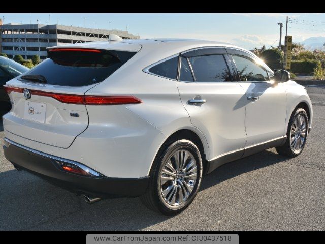 toyota harrier 2021 -TOYOTA 【山梨 337ﾊ1007】--Harrier AXUH80--0027570---TOYOTA 【山梨 337ﾊ1007】--Harrier AXUH80--0027570- image 2