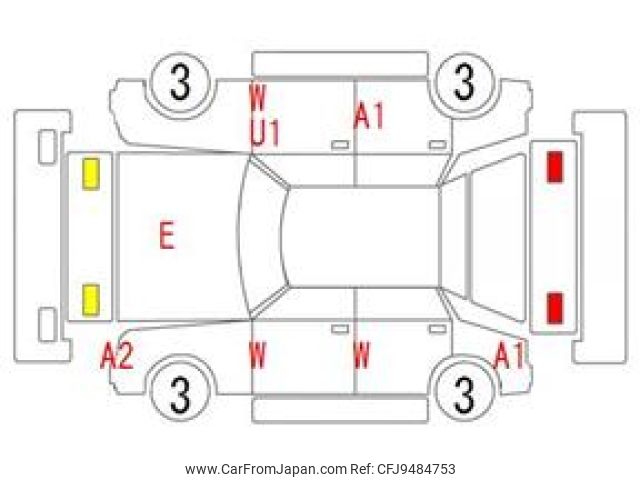 toyota noah 2017 -TOYOTA--Noah DBA-ZRR80W--ZRR80-0310033---TOYOTA--Noah DBA-ZRR80W--ZRR80-0310033- image 2