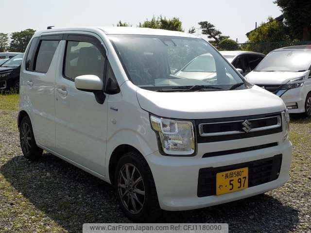suzuki wagon-r 2017 -SUZUKI 【野田 580】--Wagon R DAA-MH55S--MH55S-145168---SUZUKI 【野田 580】--Wagon R DAA-MH55S--MH55S-145168- image 1