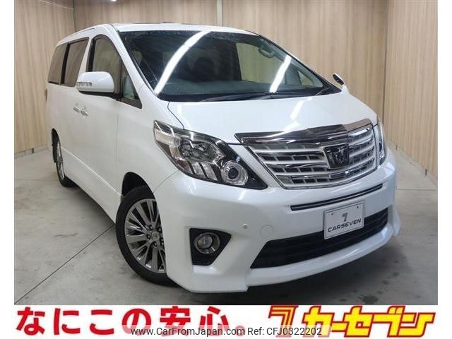 toyota alphard 2013 -TOYOTA--Alphard DBA-ANH20W--ANH20-8289186---TOYOTA--Alphard DBA-ANH20W--ANH20-8289186- image 1