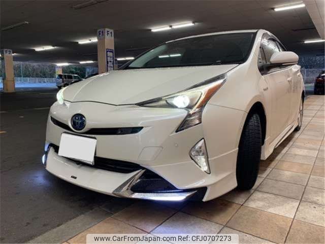 toyota prius 2017 -TOYOTA 【北九州 301ﾄ6270】--Prius DAA-ZVW55--ZVW55-8054141---TOYOTA 【北九州 301ﾄ6270】--Prius DAA-ZVW55--ZVW55-8054141- image 1