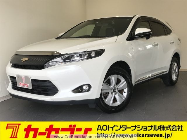 toyota harrier 2017 -TOYOTA--Harrier DBA-ZSU60W--ZSU60-0103841---TOYOTA--Harrier DBA-ZSU60W--ZSU60-0103841- image 1