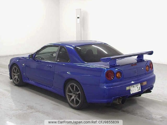 nissan skyline-coupe 1999 -NISSAN 【福山 335ｻ34】--Skyline Coupe BNR34--001406---NISSAN 【福山 335ｻ34】--Skyline Coupe BNR34--001406- image 2