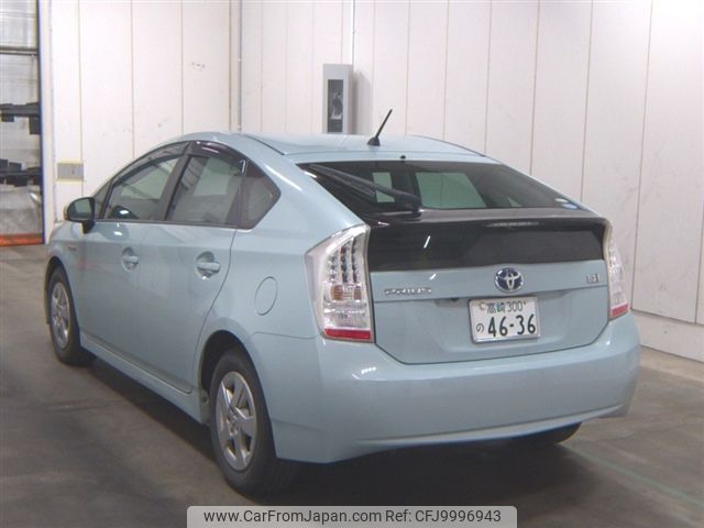 toyota prius 2011 -TOYOTA 【高崎 300ﾉ4636】--Prius ZVW30--5365940---TOYOTA 【高崎 300ﾉ4636】--Prius ZVW30--5365940- image 2