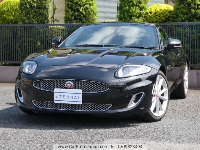 jaguar xk-series 2014 quick_quick_CBA-J438B_SAJKC43P9FLB55187 image 1