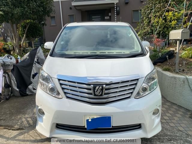 toyota alphard 2009 -TOYOTA--Alphard DBA-ANH20W--ANH20-8085706---TOYOTA--Alphard DBA-ANH20W--ANH20-8085706- image 1