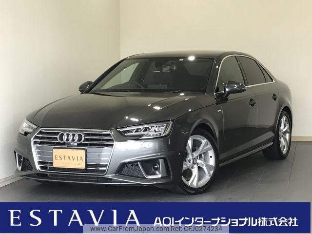 audi a4 2019 -AUDI--Audi A4 ABA-8WCVN--WAUZZZF4XKA107837---AUDI--Audi A4 ABA-8WCVN--WAUZZZF4XKA107837- image 1