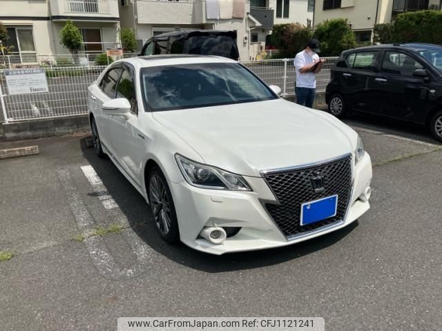 toyota crown 2013 -TOYOTA--Crown DAA-AWS210--AWS210-6024971---TOYOTA--Crown DAA-AWS210--AWS210-6024971- image 2